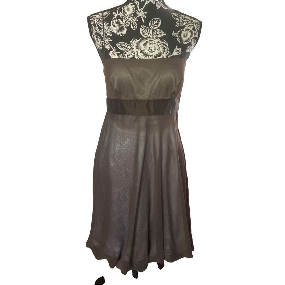 JS Collections Sheer Formal Dress Layered Gown Prom Dance Date Night